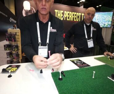 Titan Golf Training Tees at the PGA Merchandise Show Tradeshow 2020