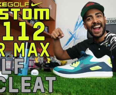 Custom Nike Air Max Golf Shoes