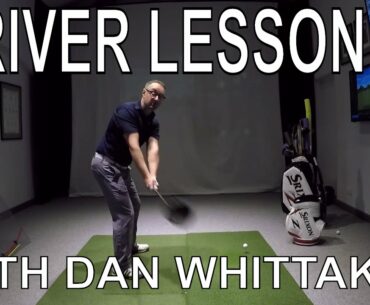DAN WHITTAKER GOLF DRIVER LESSON #1: SETUP POSITION, STANCE, ANGLE OF ATTACK, DISTANCE AND SPIN