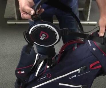 How to adjust golf bag shoulder straps