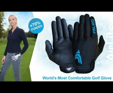 Kickstarter’s Best 💡 FALKO Airlite Golf Gloves