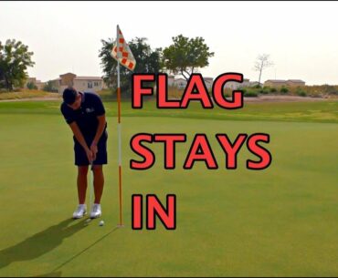 NEW RULES OF GOLF| Leaving the flag in.....