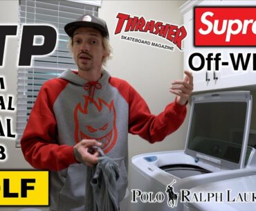 HOW TO PROPERLY WASH YOUR CLOTHES AT HOME!! (SUPREME, GOLF, FTP) *EVEN DESIGNER CLOTHES!*