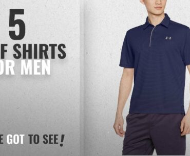 Top 10 Golf Shirts For Men [2018]: Under Armour Men's Tech Polo Short Sleeve T-Shirt, Midnight