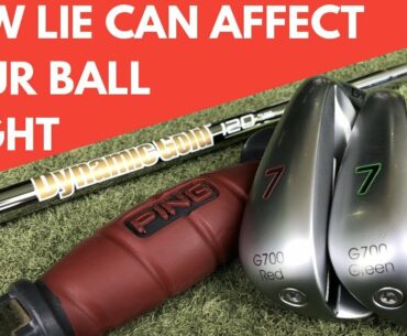 How Much Does Lie Angle Affect Ball Flight? Golf Equipment Testing