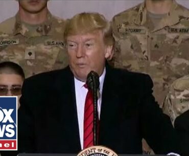 Trump ruins media smear tactics with surprise Thanksgiving trip to Afghanistan