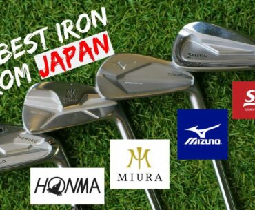 THE BEST IRONS OUT OF JAPAN - IRON BATTLE - MIURA vs MIZUNO vs SRIXON vs HONMA