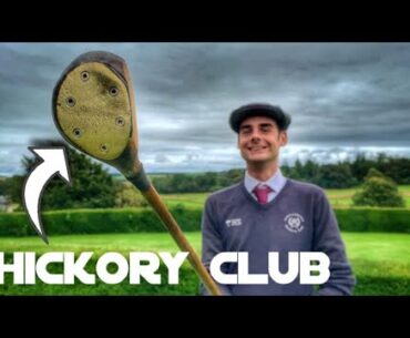 Golfing With 100 Year Old Clubs | Part 1 At Kingarrock Hickory Golf In St Andrews Scotland