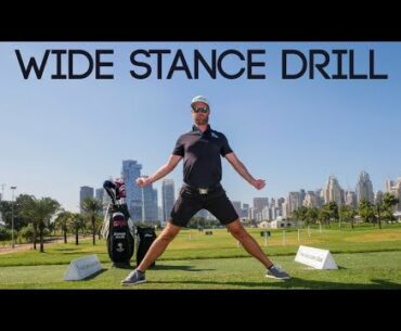 Improve your power and consistency with the 'Wide Stance Drill' | by Stephen Deane