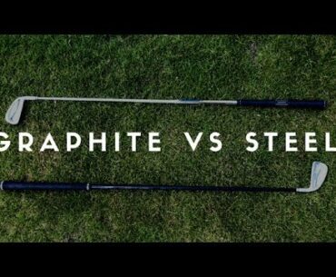 Graphite Shafts vs Steel Shafts in Irons - Ping i200 Heads