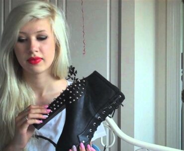 SHOE UNBOXING // Tribeca Shoes Jeffrey Campbell Spiked Lita Dupe