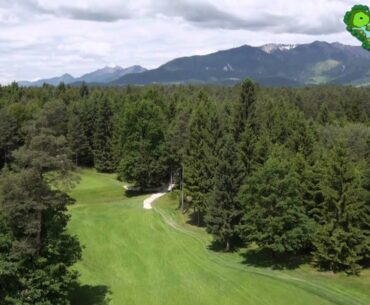 Golf Arboretum Course Slovenia Ljubljana, golf hole 01, par 4