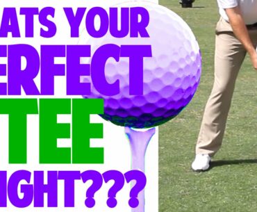 How High Should You Tee The Golf Ball??