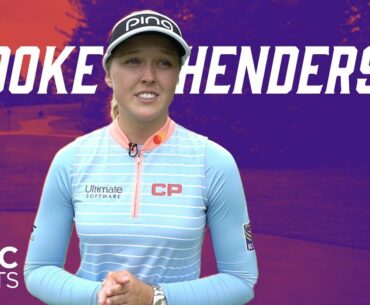 Brooke Henderson Walks Us Through Her Process and Strategies of a Par 4 Golf Hole | CBC Sports