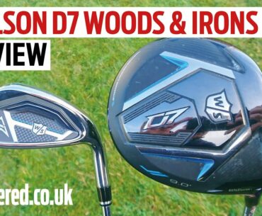 WILSON D7 WOODS & IRONS - FIRST HIT!