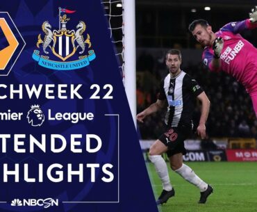 Wolves v. Newcastle United | PREMIER LEAGUE HIGHLIGHTS | 1/11/2020 | NBC Sports