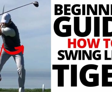 BEGINNERS GUIDE OF HOW TO SWING THE GOLF CLUB LIKE TIGER WOODS