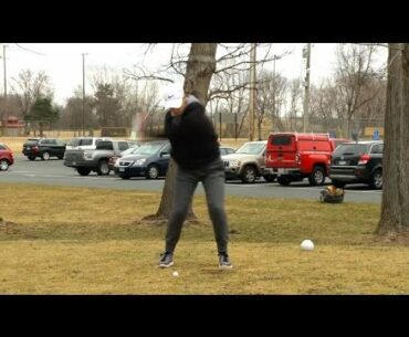 Rebels girls golf tees it up