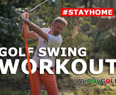 Golf Workout at home for more strenght and speed in your golf swing