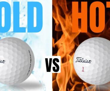 Hot Balls vs Cold Balls? - Golf Ball Temperature Test!