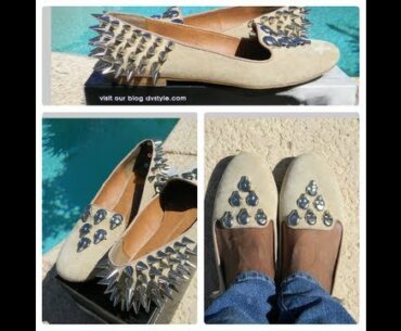 DIY Skull Studded & Spiked Loafers! Jeffrey Campbell Meets Unif!