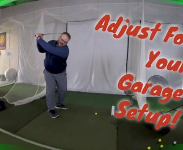 Golf: Swing Better in Your Home Garage Golf Simulator