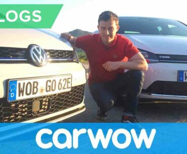 Volkswagen Golf GTE and e-Golf 2018 review | Mat Vlogs