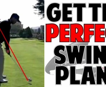 PERFECT GOLF SWING PLANE - Tiger Woods Golf Swing Lesson