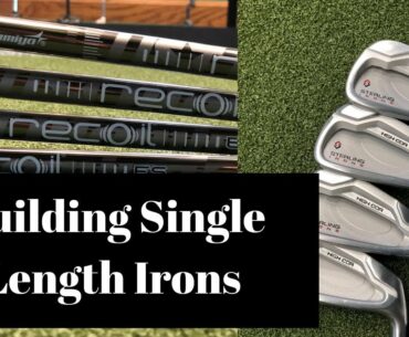 How To Build Single Length Irons - sterling irons