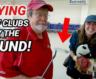 Buying GOLF CLUBS by the POUND AT GOODWILL!! (Surprising!!)