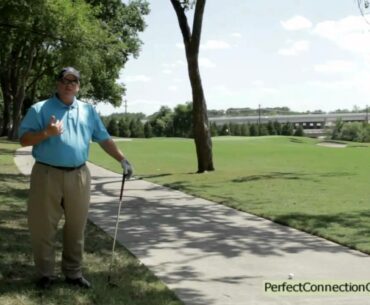 Rules of Golf - Taking Relief - Hitting Off the Cart Path