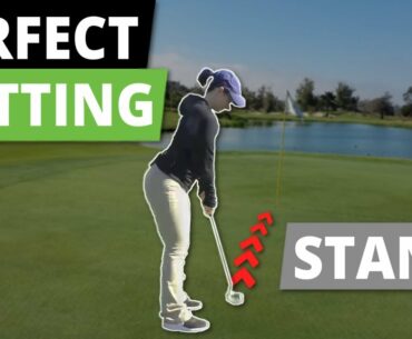 Perfect Golf Putting Stroke/Stance (Golf Setup Tips)