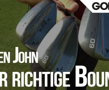 Golf Wedges: Der richtige Bounce