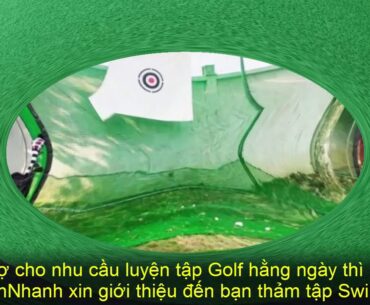 Thảm tập Golf Swing 3 lớp luyện tập, giải trí trong nhà | MuaBanNhanh | Thảm phát bóng Golf