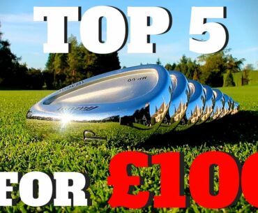 TOP 5 BEST IRONS FOR £100 GOING INTO 2020