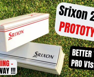 Srixon 2019 Prototype Golf Balls... Better Than Titleist Pro V1s???