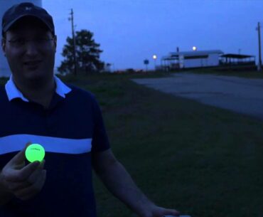 A Look at Lite4Nite's Glow in the Dark Golf Balls