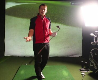 Fade golf shot stance