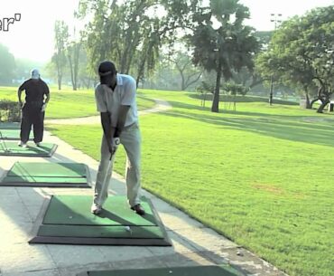 Minimalist Golf Swing - improves ball flight for a veteran Indian and Asian Tour Pro