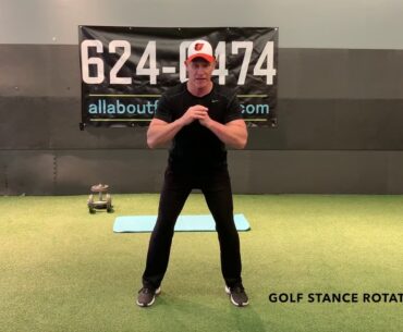 Golf Stance Rotations