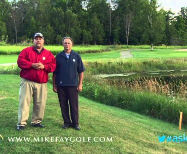 Golf Water Hazards: Red Stakes / Yellow Stakes