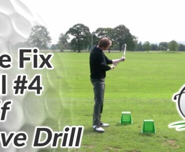 Golf Slice Fix - Drill #4 - Golf Glove Drill