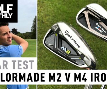 TaylorMade 2017 M2 vs 2018 M4 | Irons Test | Golf Monthly