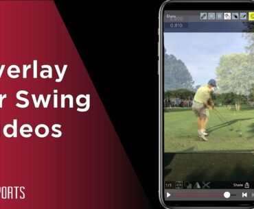 V1 Golf App: How to Overlay Swing Videos