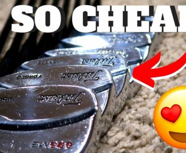 YOU WON'T BELIEVE HOW MUCH WE GOT THESE GOLF CLUBS FOR!