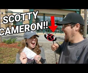 WE FOUND A SCOTTY CAMERON PUTTER w/ Fake Circle T Shaft?? + More THRIFTY Golf Finds!!