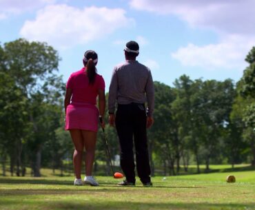 Caddies Standing Behind Player to Help Line Up | England Golf Rules Guru | Rules of Golf 2019