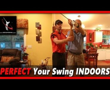 How to Perfect Your Golf Swing Indoors During the Winter - Lesson 8