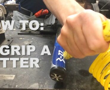 HOW TO REGRIP A PUTTER