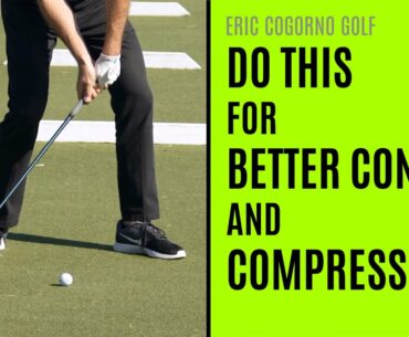 GOLF: Square The Clubface Earlier For Better Contact And Compression